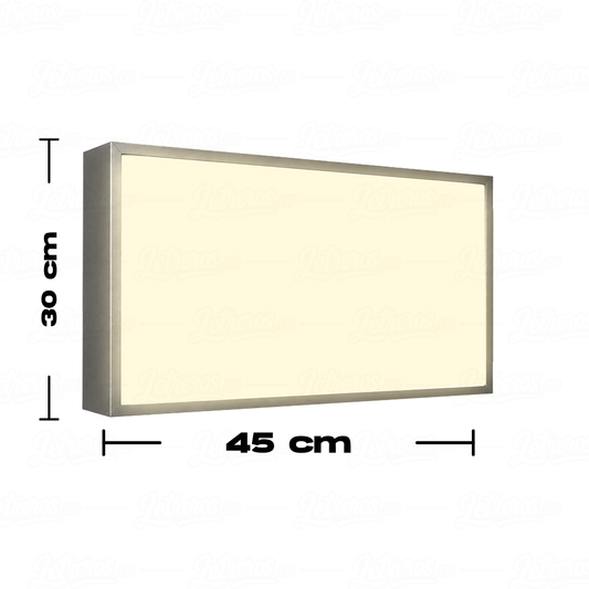AVISO RECTANGULAR