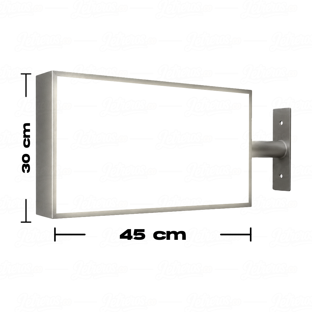 AVISO RECTANGULAR