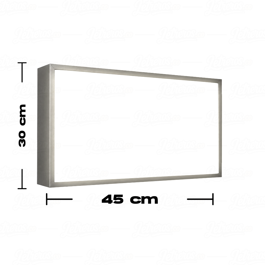 AVISO RECTANGULAR