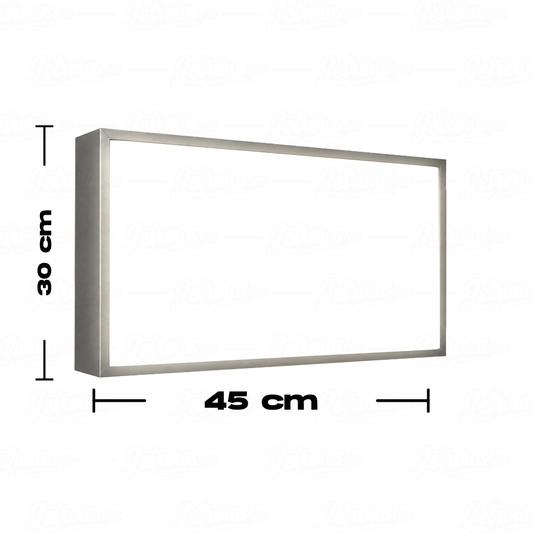 AVISO RECTANGULAR