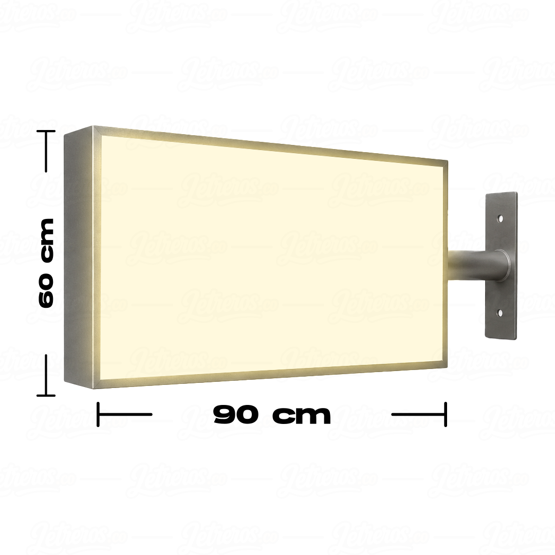 AVISO RECTANGULAR